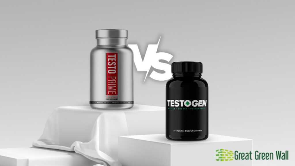 TestoPrime Vs Testogen | Side-by-Side Comparison 2024 – Great Green Wall