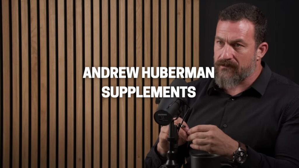 Andrew Huberman Supplements | What He Takes Exactly & Why - Great Green ...